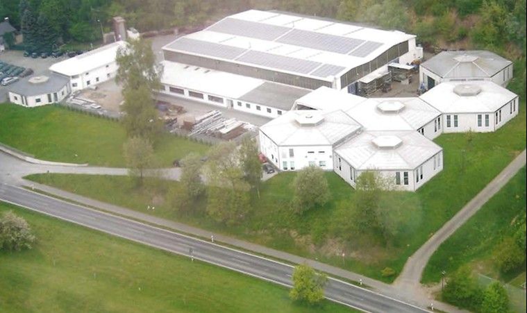 Industrieanlage von Lonkwitz